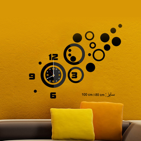 ساعت دیواری طرح شبنم