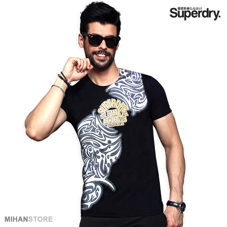 تی شرت مردانه طرح Superdry