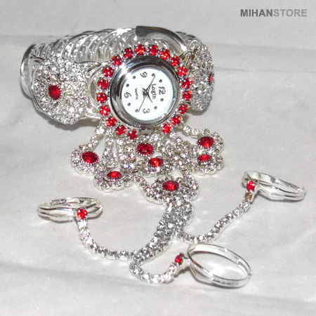 ساعت دستبندی و انگشتری GEM