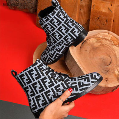 نیم بوت دخترانه FENDI مدل RONA
