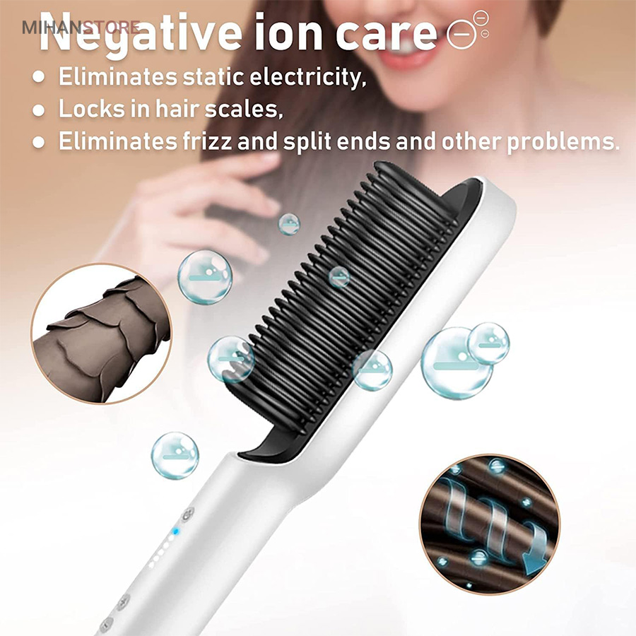برس حرارتی صاف کننده مو Straight Comb